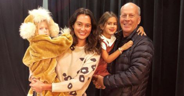 BeautyPop | Tough Guy Bruce Willis Melts Hearts With This Sweet Photo ...