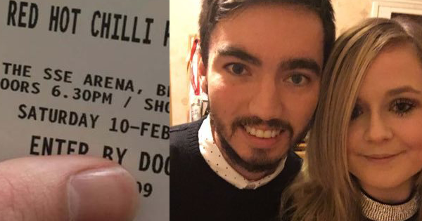 Boyfriend Surprises Girlfriend With Red Hot Chili Peppers Tickets, Then Realizes His Big Mistake